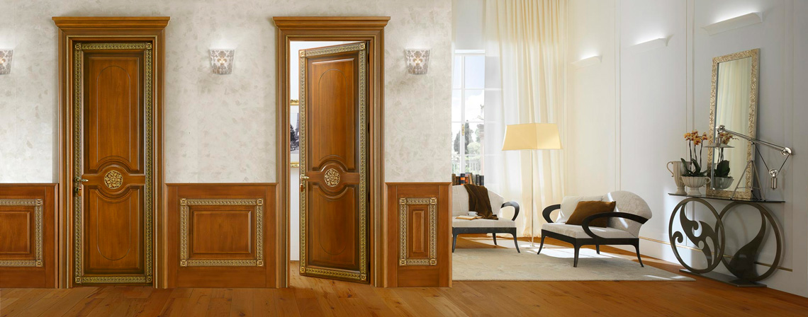 деревянные двери из массива