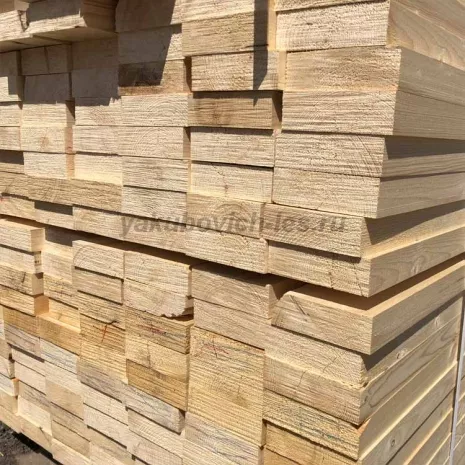Доска сухая строганная 50х150х6/ 45х145х63