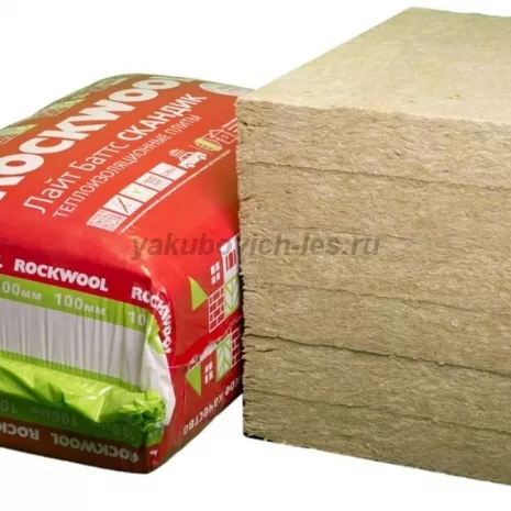 Изоляция Rockwool Лайт Баттс Скандик 100 мм2