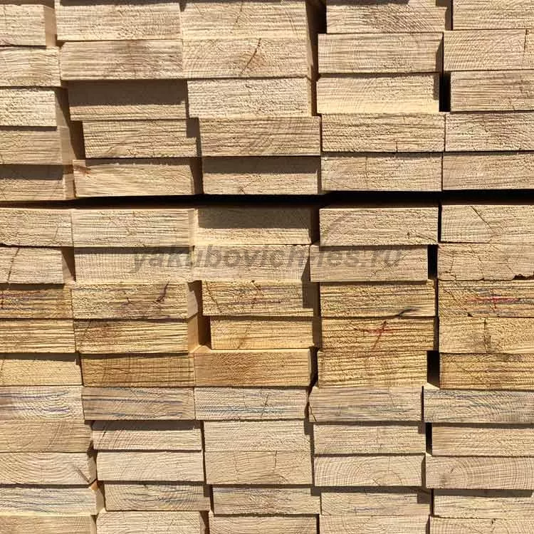 Доска сухая строганная 50х150х6/ 45х145х62